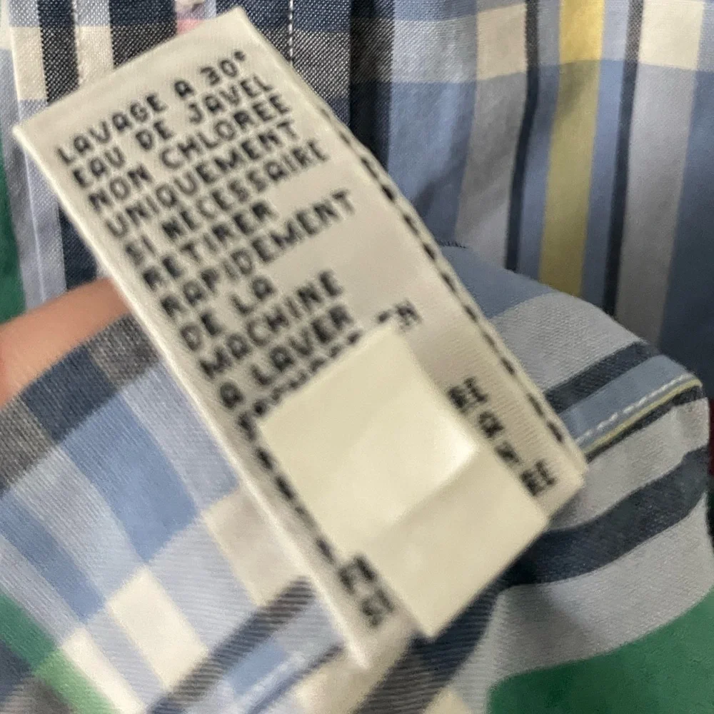 RALPH LAUREN Plaid Button Down Shirt Easter Preppy Pastels Size XL - Picture 6 of 7